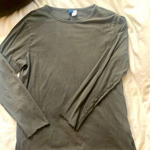 Long sleeve crew neck